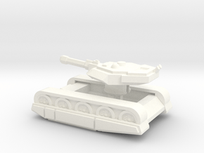 Erets Mk1 Battle Tank in White Processed Versatile Plastic
