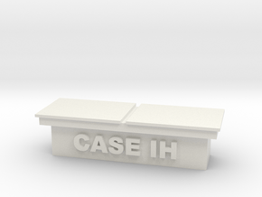 Truck toolbox - Case-IH in White Natural Versatile Plastic