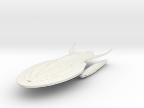 Vesta class 10" long in White Natural Versatile Plastic