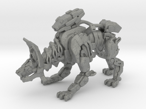 Mech Wolf 1/60 miniature for games and rpg scifi in Gray PA12