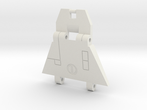 PS-Mac-001 Macross Robotech BP-8 Backpack Hinge in White Natural Versatile Plastic