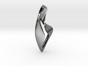 Pendant-03 in Polished Silver