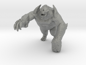 Pacific Rim Leatherback kaiju miniature games rpg in Gray PA12