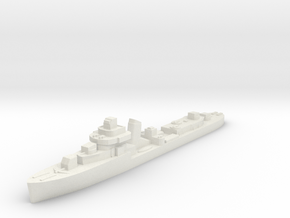 Brazilian Apa destroyer 1:1800 post WW2 in White Natural Versatile Plastic