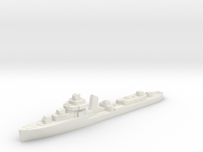 Brazilian Apa destroyer 1:2400 post WW2 in White Natural Versatile Plastic