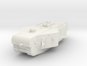K-Wagen Tank 1/87 in White Natural Versatile Plastic
