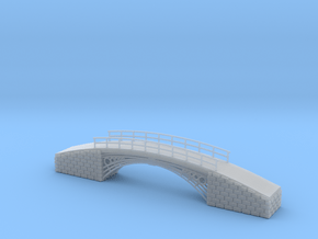 European Walk Bridge Z scale in Smooth Fine Detail Plastic