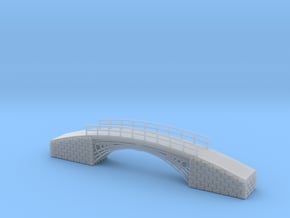 European Walk Bridge Z scale in Tan Fine Detail Plastic