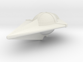Smallville Kal-EL Spaceship in White Natural Versatile Plastic
