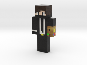 Adolfo infinito | Minecraft toy in Natural Full Color Sandstone