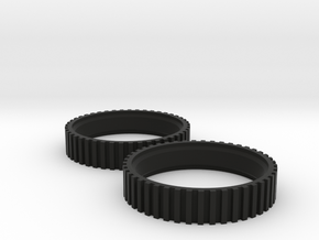 Roomba Wheels For All Models (500, 600, 700, 800,  in Black Premium Versatile Plastic
