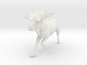 moose in White Natural Versatile Plastic