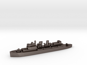 HMCS Prince Henry LSI M 1:1800 WW2 in Polished Bronzed-Silver Steel