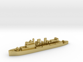 HMCS Prince Henry LSI M 1:3000 WW2 in Natural Brass