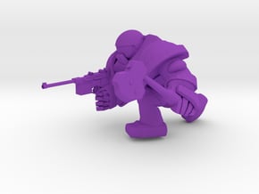 SPACEMARINER MAUSER AND AXE in Purple Processed Versatile Plastic