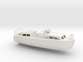 1/144 Scale 40 ft Personnel Boat Mk 2 USN in White Natural Versatile Plastic
