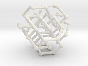 FCC knot no. 1 in White Natural Versatile Plastic