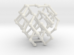 FCC knot no. 3 in White Natural Versatile Plastic