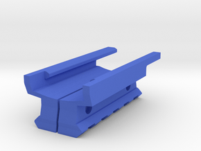 Bottom Picatinny Rail (5 Slots) for USP in Blue Processed Versatile Plastic