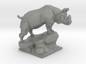 Rhinoceros in Gray PA12