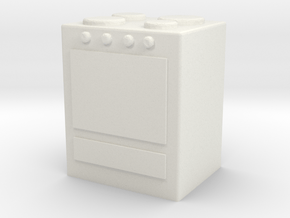 Stove 1/43 in White Natural Versatile Plastic