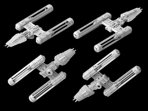 BTA-NR2 Resistance Y-Wing (1/270) in White Natural Versatile Plastic