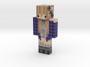 Sofie nu main skin | Minecraft toy in Natural Full Color Sandstone