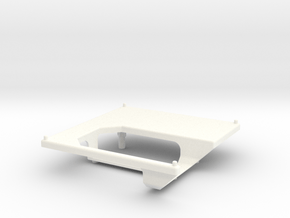 DeAgo Falcon Hold - Support for Floors with Pits in White Processed Versatile Plastic