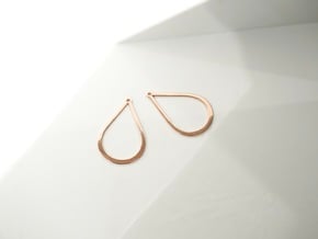Drops Stacking Earrings - PART 2 in 14k Rose Gold Plated Brass