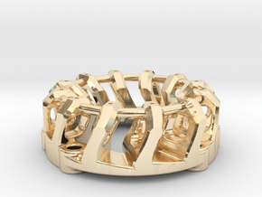 NWL Ahsoka - Shien Chassis Part4 in 14k Gold Plated Brass