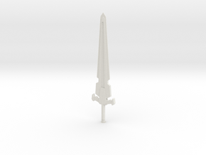 big sword in White Natural Versatile Plastic