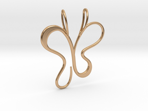 butterfly_V2.1.2 in Polished Bronze