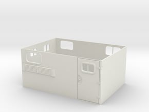 Unimog U404 Radio Koffer 1:10 in White Natural Versatile Plastic: 1:10