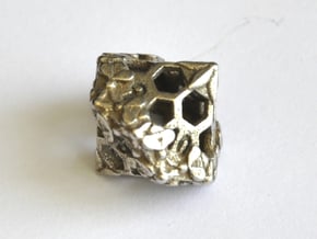D10 Balanced - Bees in Polished Bronzed-Silver Steel