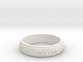 /an/ring Size 12 in White Natural Versatile Plastic