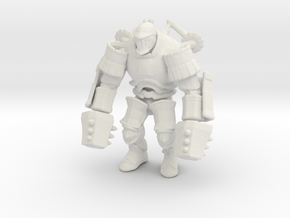 Iron Golem DnD miniature games rpg dungeons in White Natural Versatile Plastic