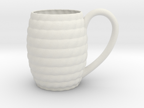  Mug in White Natural Versatile Plastic