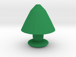 tree in Green Processed Versatile Plastic