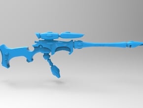 Eldar - Space Elf - Ranger Long Sniper Rifle x10 in Tan Fine Detail Plastic