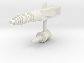 Negatech Weapons  in White Natural Versatile Plastic: Small