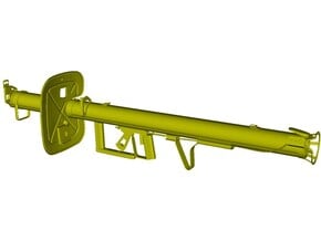 1/30 scale Panzerschreck RPzB 54 AT rifle x 1 in Clear Ultra Fine Detail Plastic