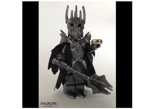 Sauron Lego-Compatable Final in Tan Fine Detail Plastic