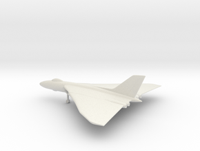 Avro Vulcan B1 in White Natural Versatile Plastic: 6mm