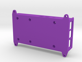 VMX-pi Base [Raspberry Pi 4B] in Purple Processed Versatile Plastic