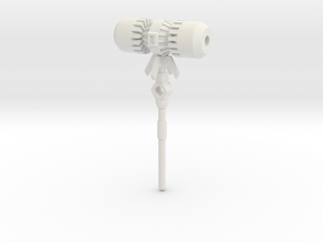 Forge of Solus Prime 5mm in White Natural Versatile Plastic: Large