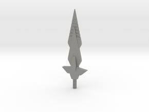 Megatron's Sword 5mm in Gray PA12