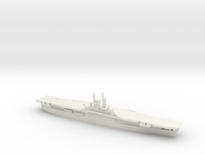 USS Wasp (CV-7) in White Natural Versatile Plastic: 1:1200