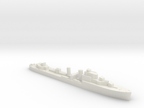 HMS Havant class destroyer 1:3000 WW2 in White Natural Versatile Plastic