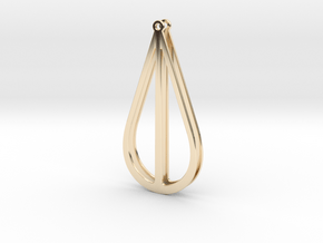 Drops Stacking Earrings - PART 3 in 14k Gold Plated Brass