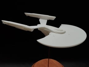1/1400 USS Wasp (NCC-9701) Saucer in White Natural Versatile Plastic